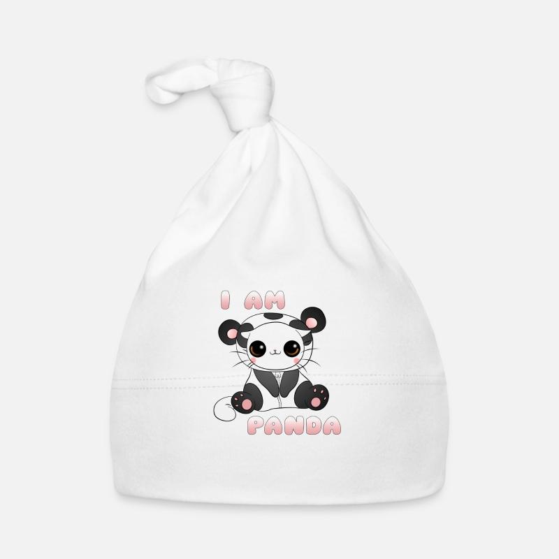 Je suis Panda Bonnet bio Bébé