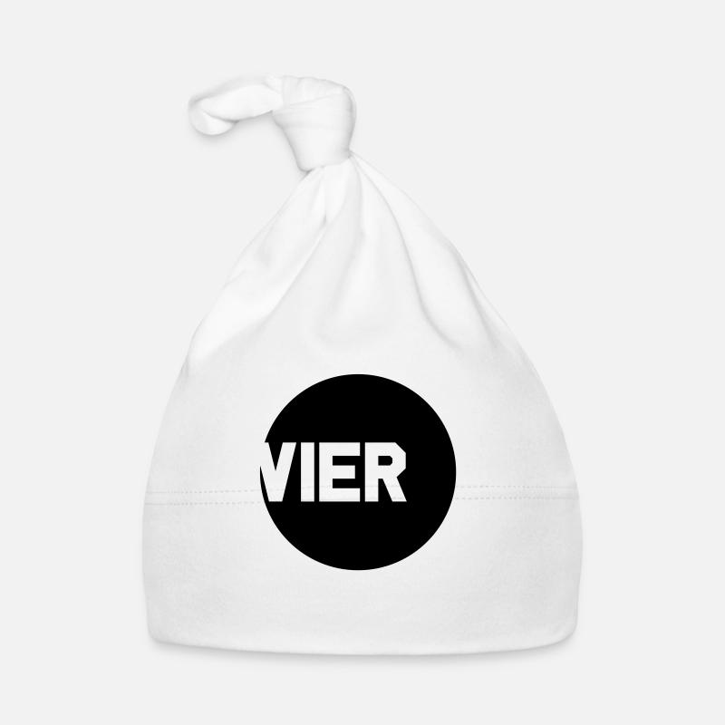 vier___f1 Baby Bio-Mütze
