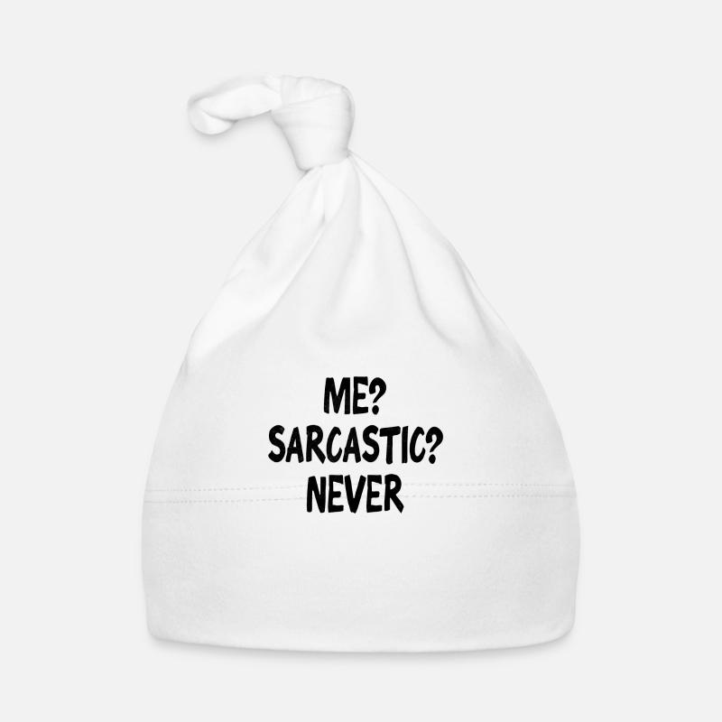 Sarkasmus Baby Bio-Mütze