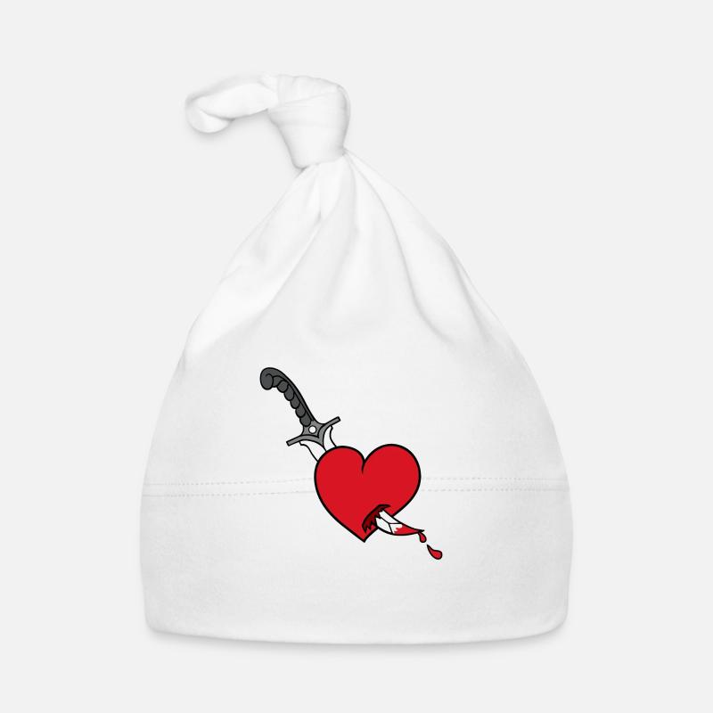 Coeur de couteau Bonnet bio Bébé