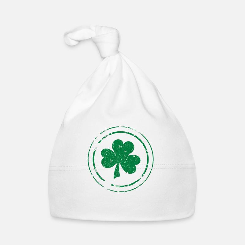 Trèfle irlandais de Bonnet bio Bébé