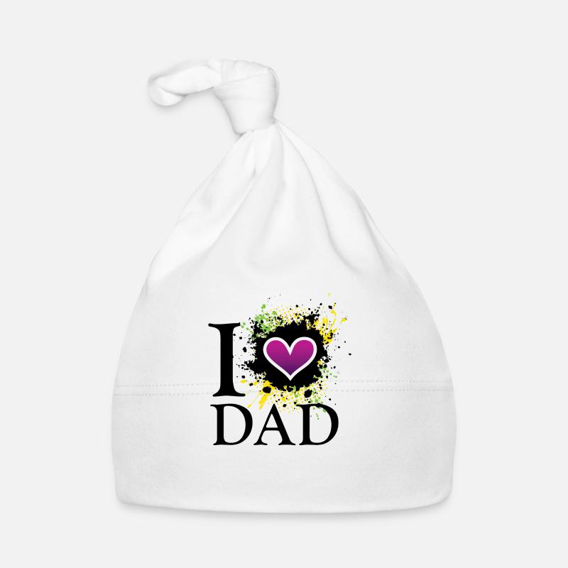 I love dad uk Organic Baby Cap