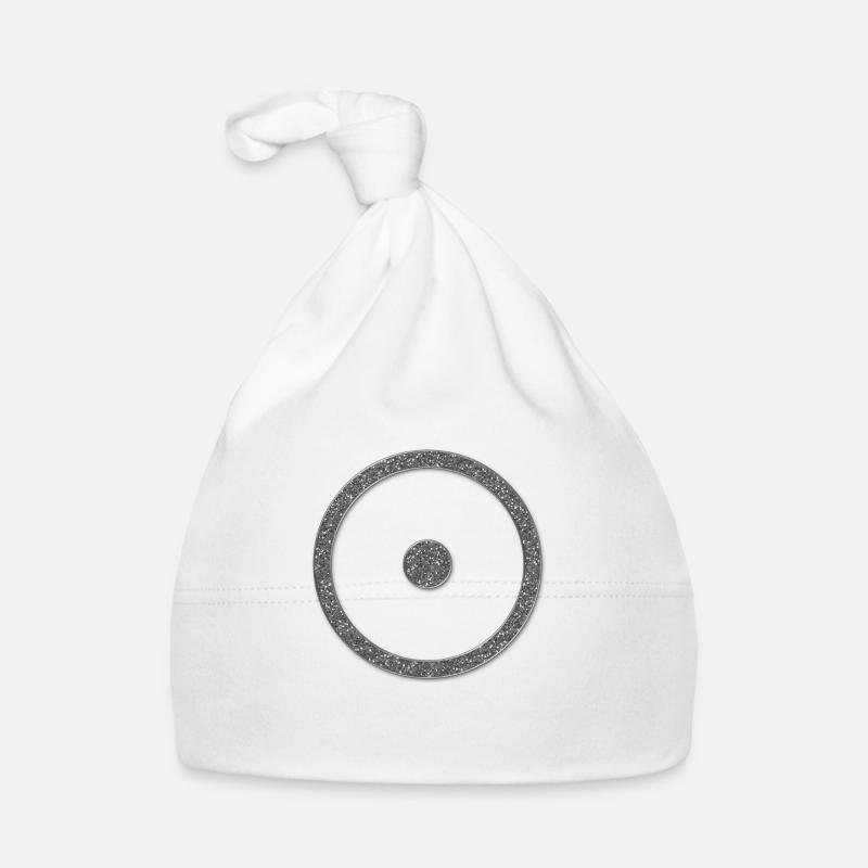 I AM - creator enabled - point in circle - digital Bonnet bio Bébé