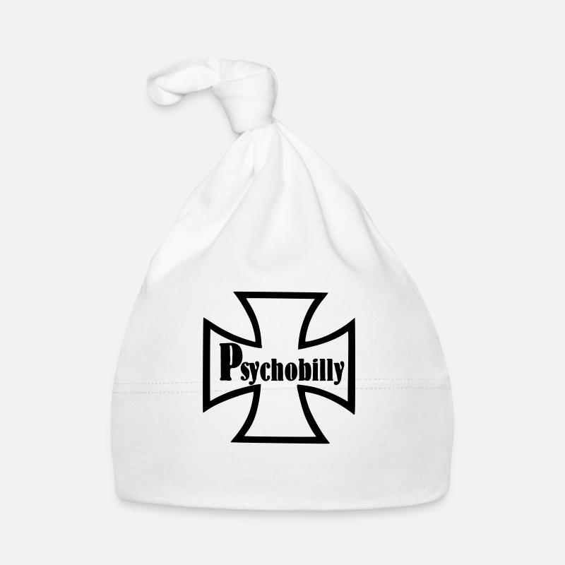 PSYCHOBILLY,ROCK,GUITAR,FLATTOP,FLAT,GUITAR,MUSIC Organic Baby Cap