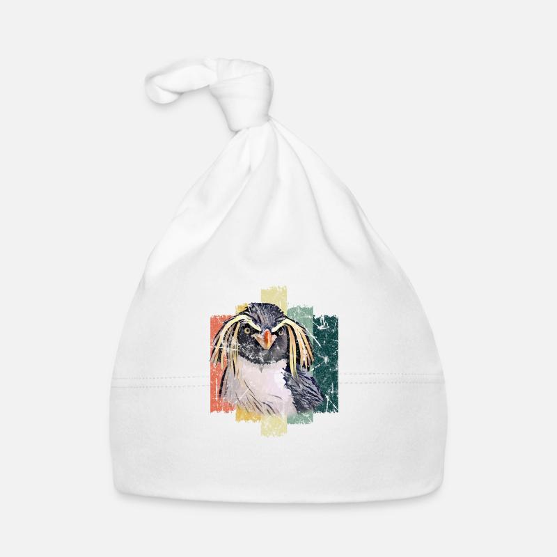Idée cadeau oiseau pingouin Bonnet bio Bébé
