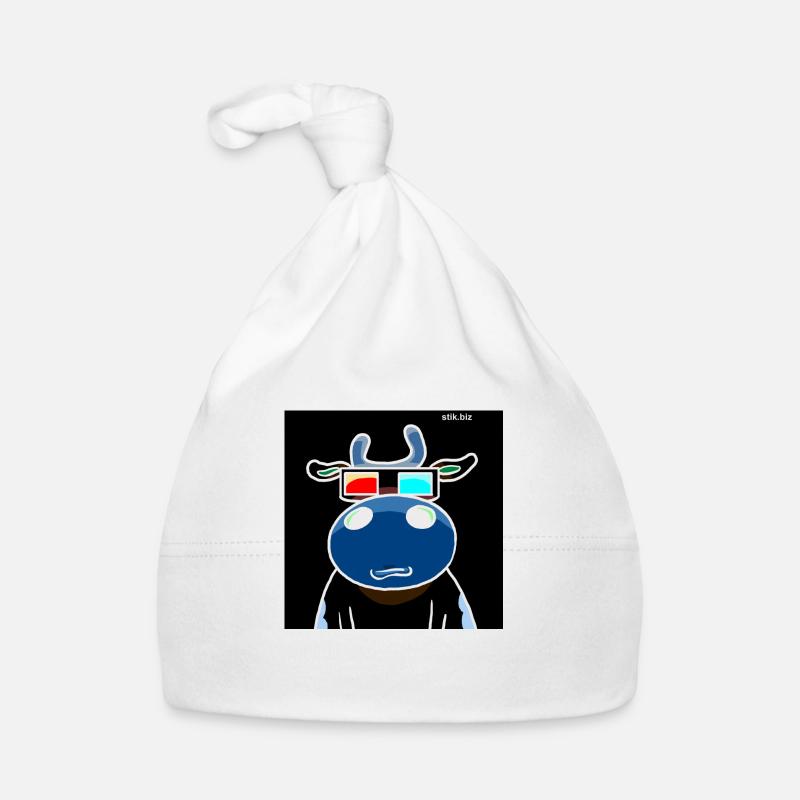 3d vache Bonnet bio Bébé