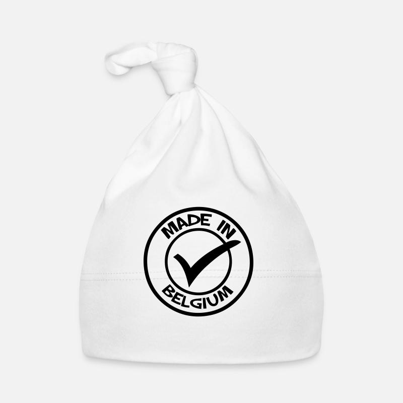 Made in BELGIUM Baby Bio-Mütze