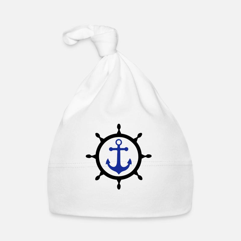 ancre marine 3 Baby Bio-Mütze