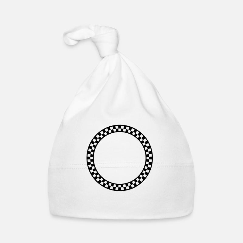 Cercle Ralley / cercle checker (b, 1c) Bonnet bio Bébé