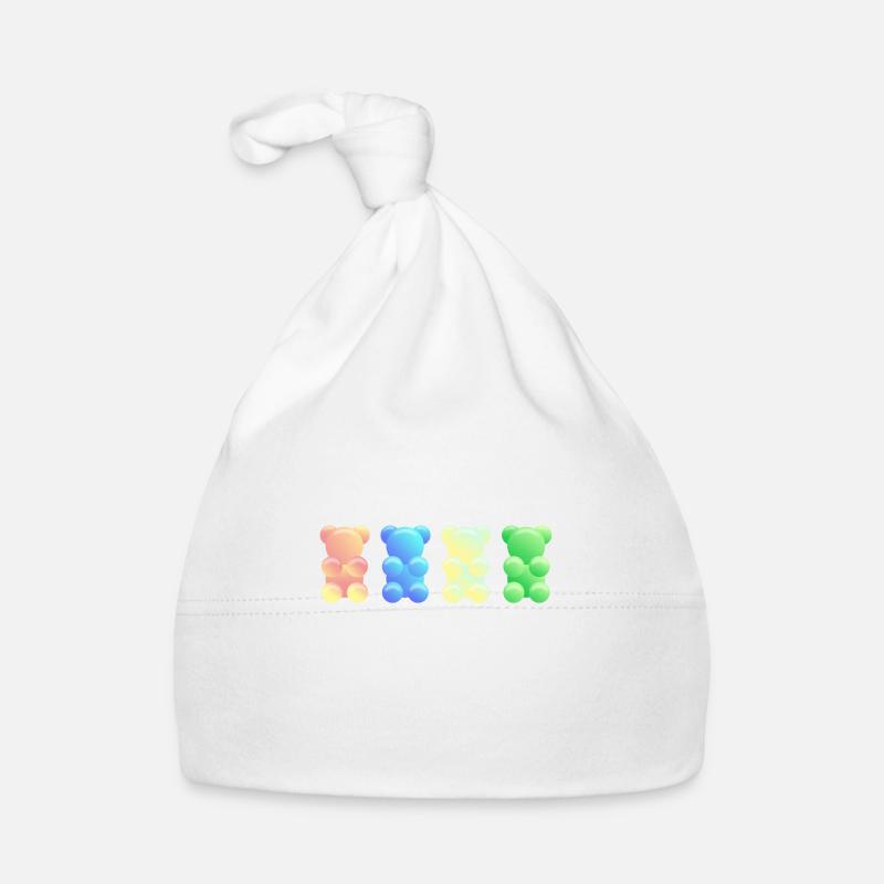Gummi Bears - Bonnet bio Bébé - blanc