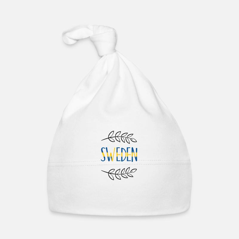 Suède cadeau d'origine suédoise Bonnet bio Bébé