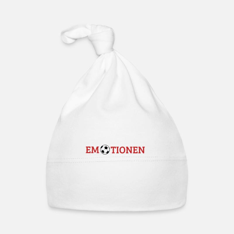 Fussball Emotionen Leidenschaft Geschenk Baby Bio-Mütze