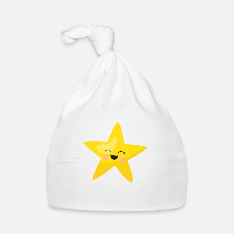 asterisk Organic Baby Cap