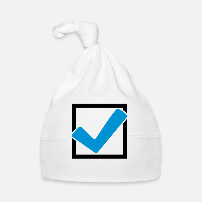 Crochet rectangulaire logo Bonnet bio Bébé