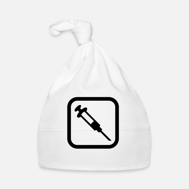 Syringe logo Organic Baby Cap