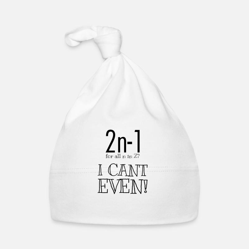 Mathe Student Mathematik Spruch Geschenk Baby Bio-Mütze