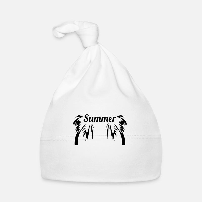 Summer palms Organic Baby Cap