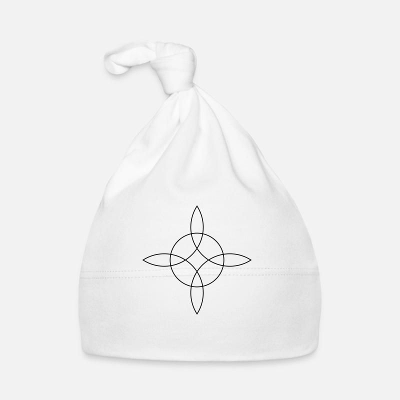 Sorcière nœud, Lie les 4 éléments, symbole magique Bonnet bio Bébé