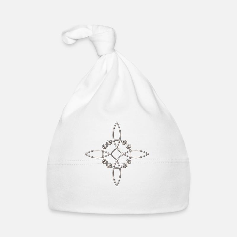 Witch`s Knot, Power of 4 elements - Binding Rune Bonnet bio Bébé