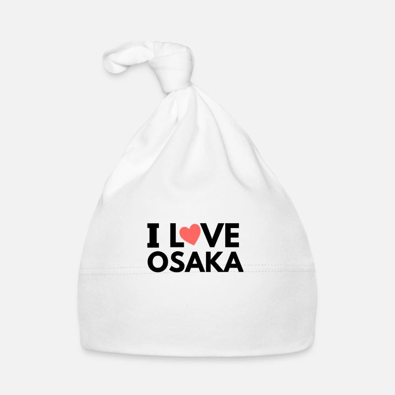 i love osaka Baby Bio-Mütze