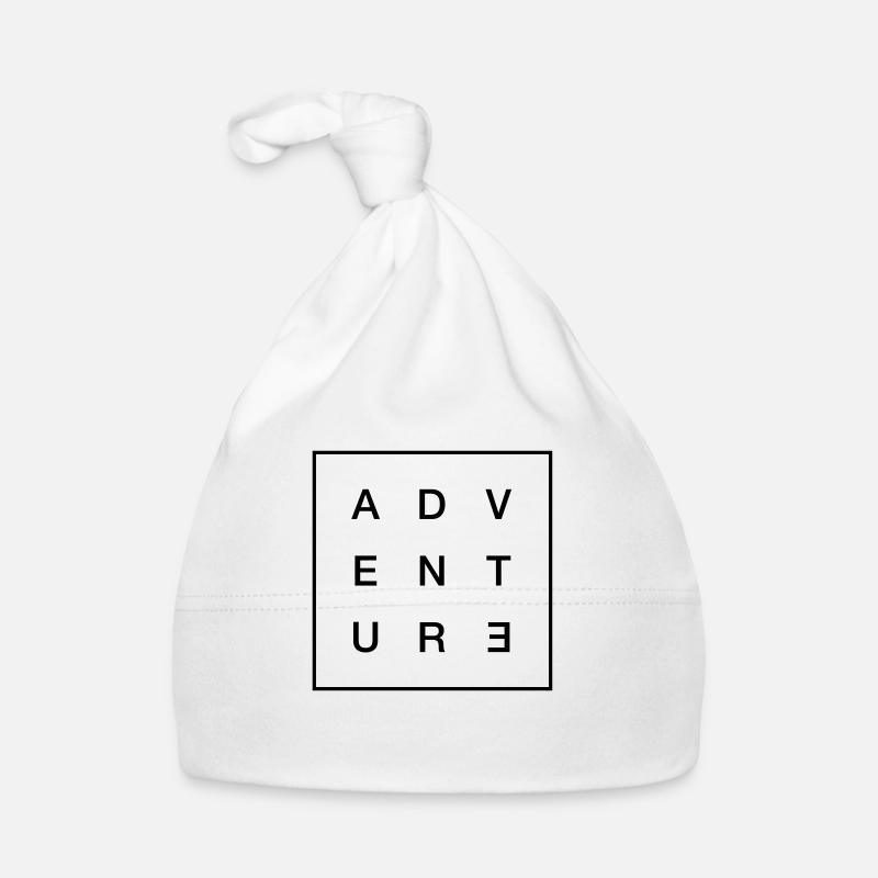 Adventure - Baby Bio-Mütze - Weiß