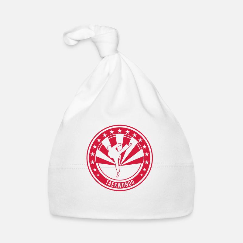 Taekwondo / Tae-Kwon-Do / Taekwon-Do / Kampfkünste Baby Bio-Mütze