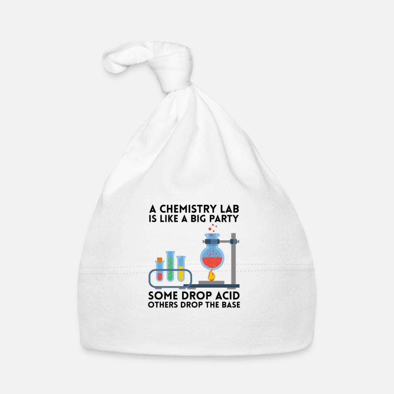 Chemistry lab party saying gift Organic Baby Cap