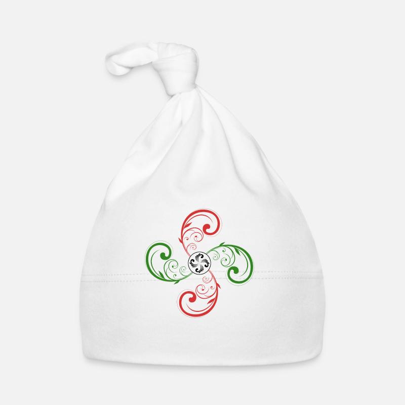 Croix Basque Bonnet bio Bébé