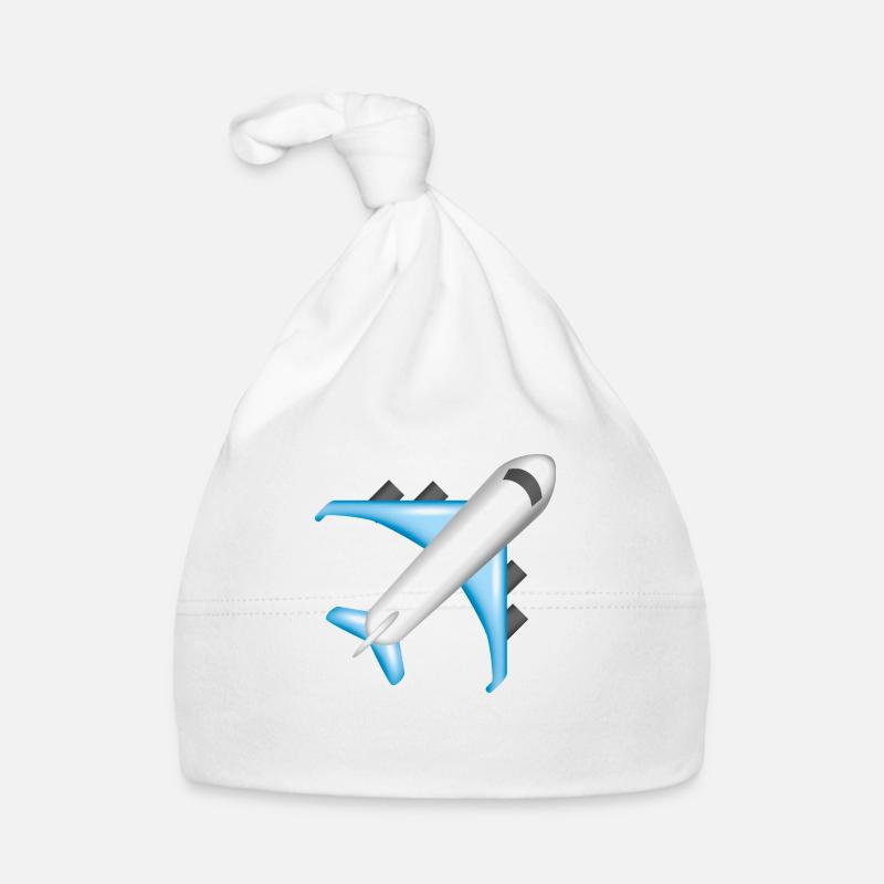 Smiley Plane Baby Bio-Mütze