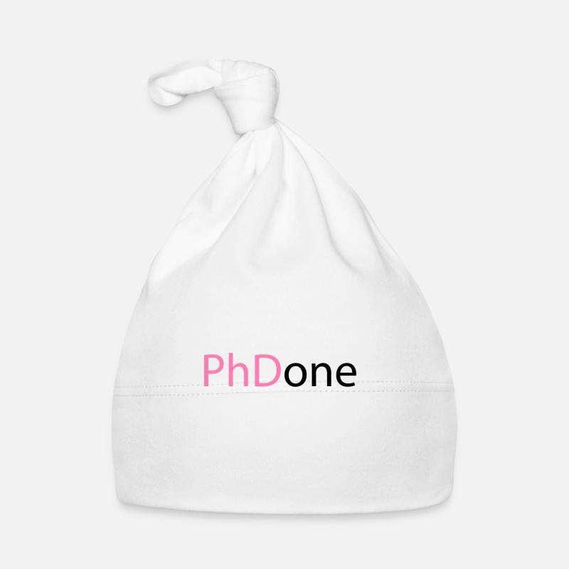PhD Done Phd Final Cadeau Bonnet bio Bébé