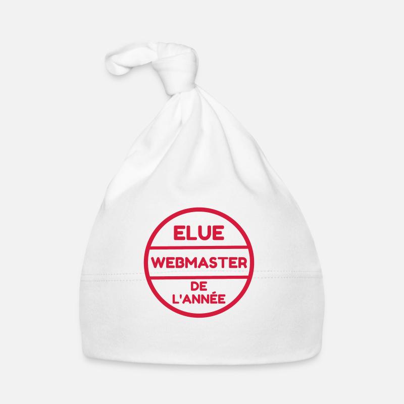 Webmaster Internet Web Geek Website Baby Bio-Mütze