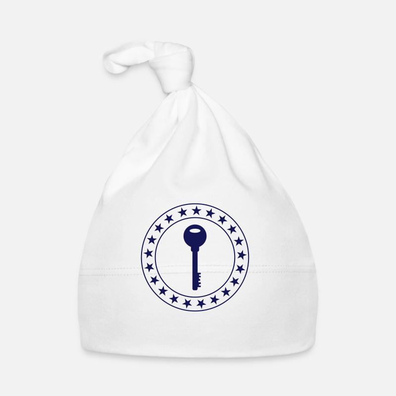 Locksmith Key Schlosser Serrurier Clé Serrure Organic Baby Cap