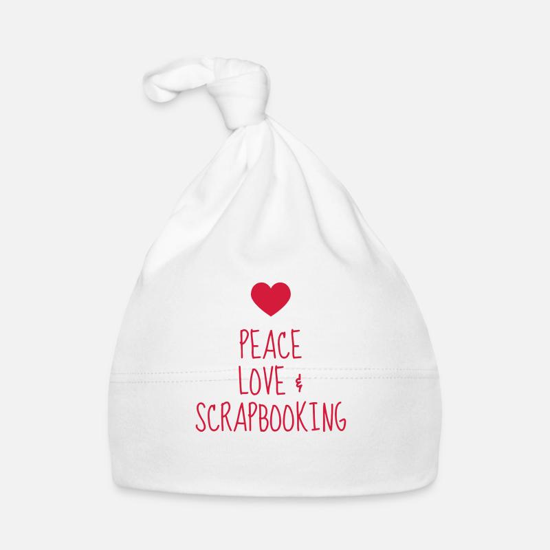 Scrapbooking / Scraper / Scrapeuse / Scrapeur Bonnet bio Bébé