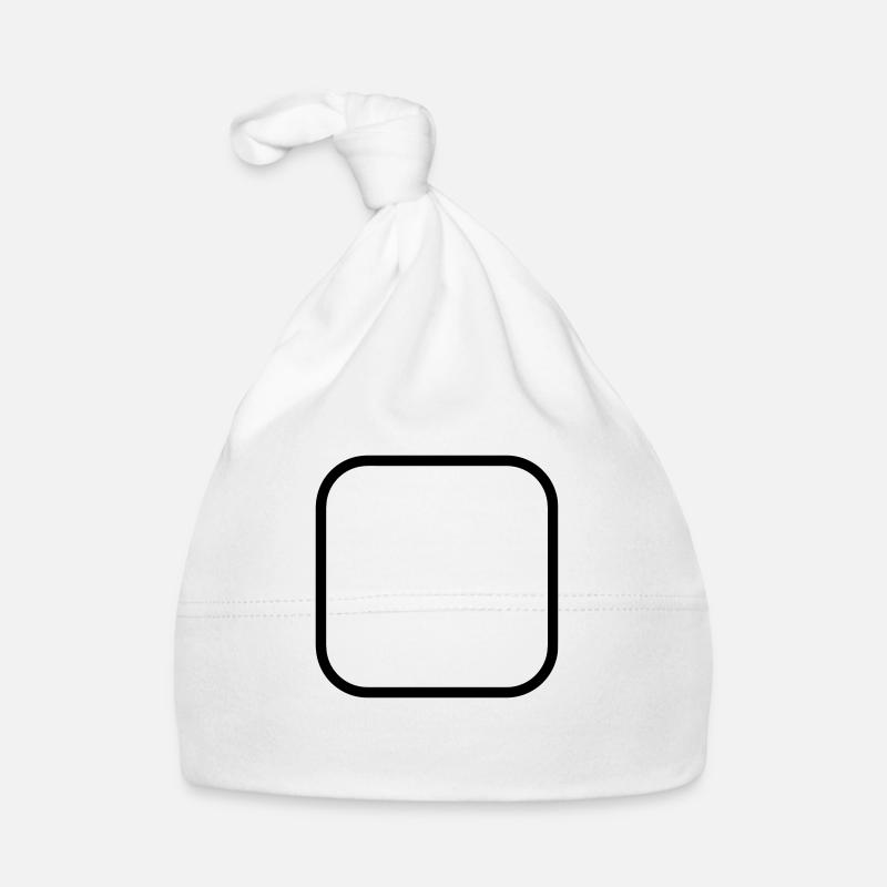A Personnaliser / Custom / Customiser / Customize - Bonnet bio Bébé - blanc