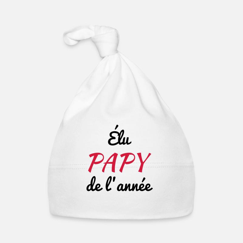 Grandfather Grandpa Family Papi Papy Großvater Organic Baby Cap