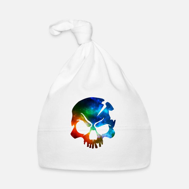skull colors Baby Bio-Mütze