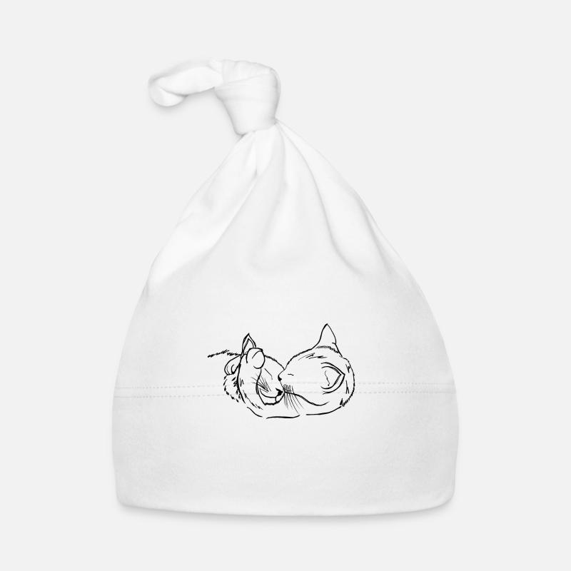Chat - chat - chat Bonnet bio Bébé