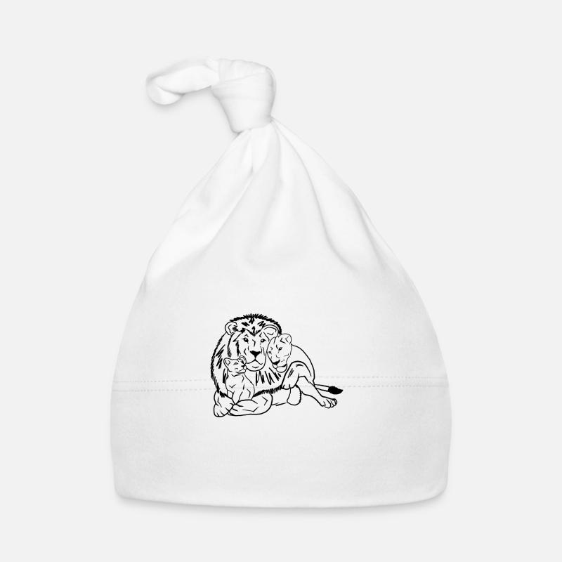 Lions stick together Organic Baby Cap