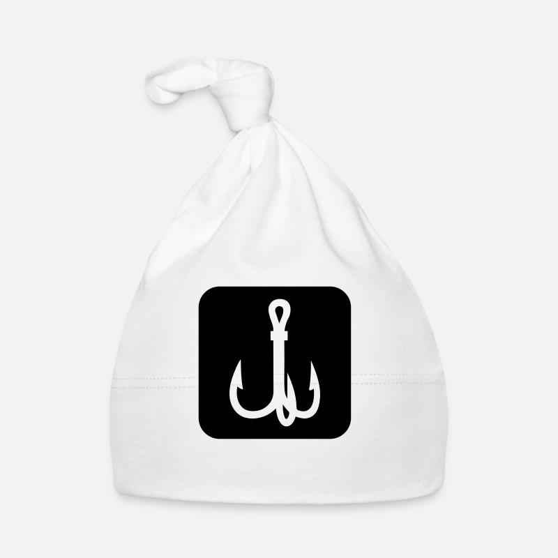 fishing hook icon Baby Bio-Mütze