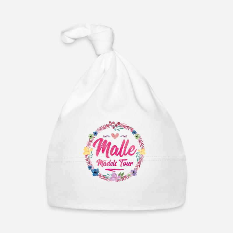 malle maedels tour Baby Bio-Mütze