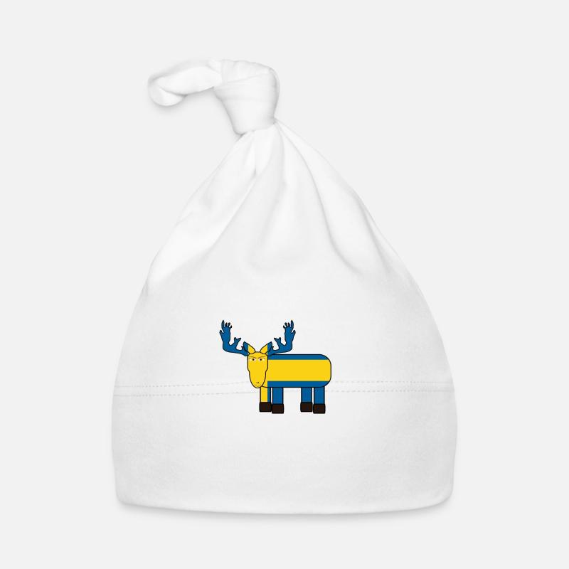 Swedish moose Organic Baby Cap