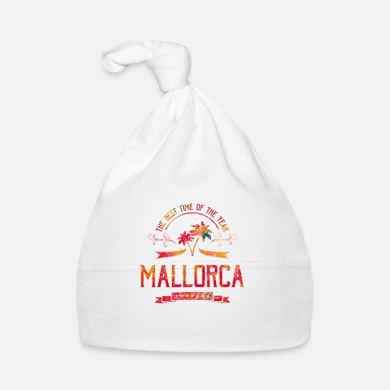 mallorca design - Baby Bio-Mütze - Weiß