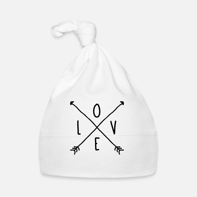 LOVE X ARROWS Bonnet bio Bébé