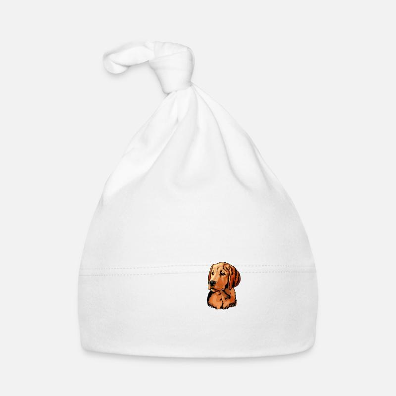 Labrador - Bonnet bio Bébé - blanc
