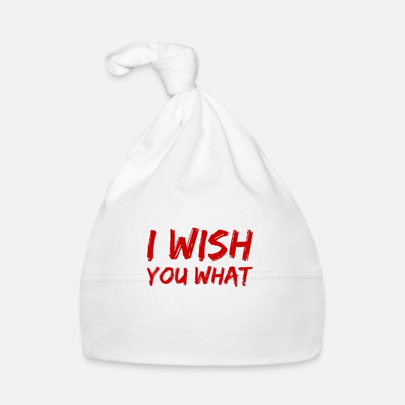 was ich dir wünsche Baby Bio-Mütze