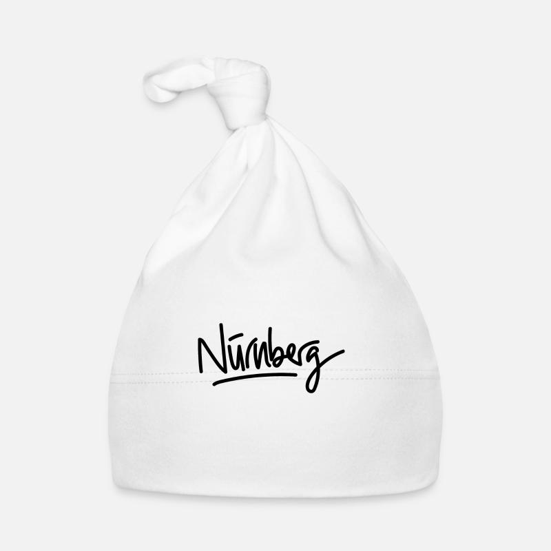 Nuremberg - handwriting Organic Baby Cap