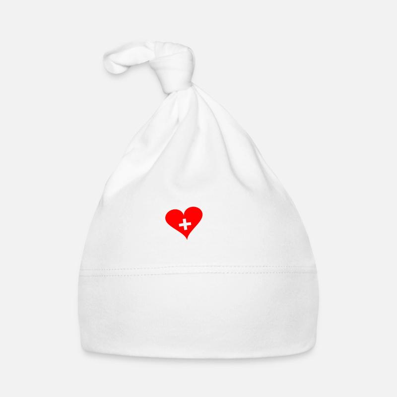 Biel Switzerland Schweiz Geschenk Baby Bio-Mütze