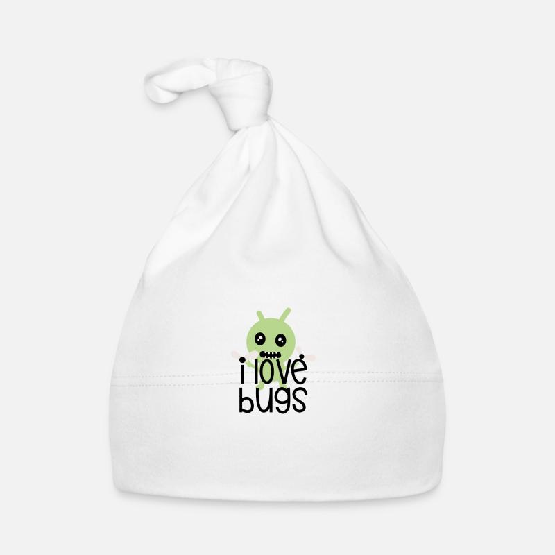 I love bugs Organic Baby Cap