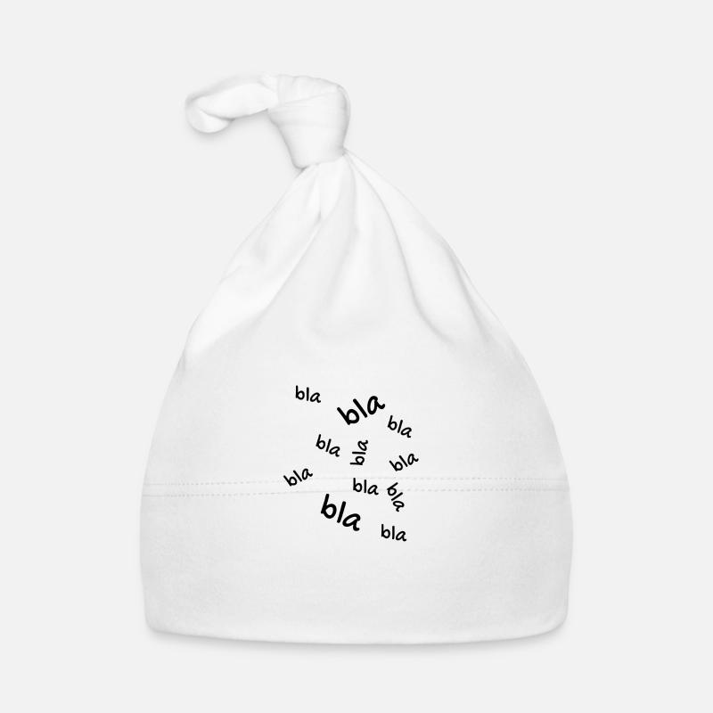 Bla bla bla Baby Bio-Mütze