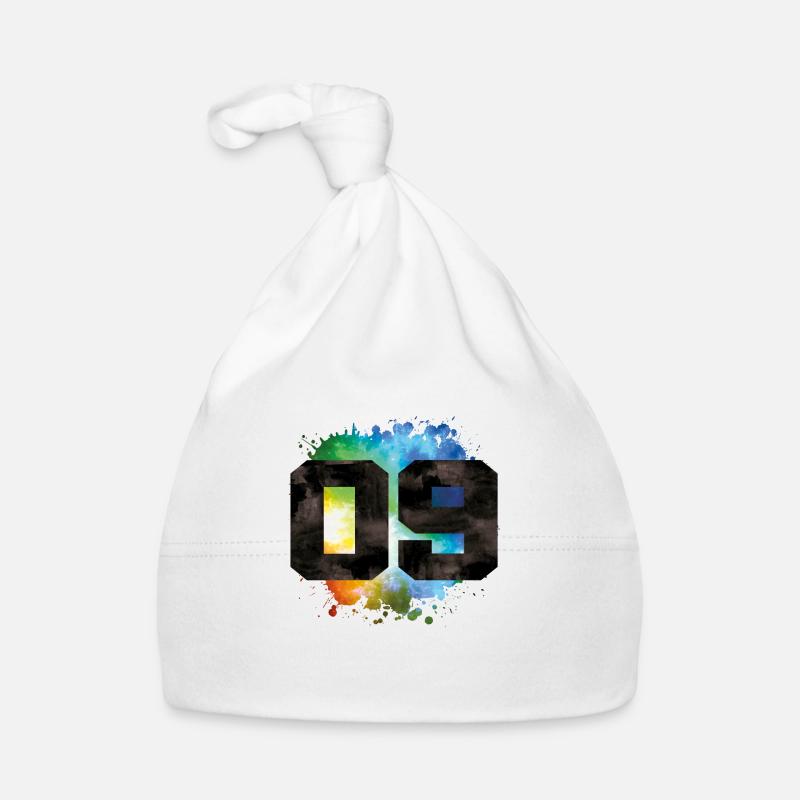09 Colour number Organic Baby Cap
